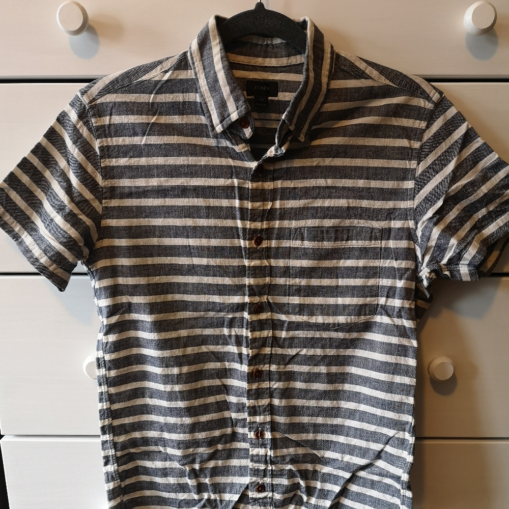 J Crew short sleeve button up
